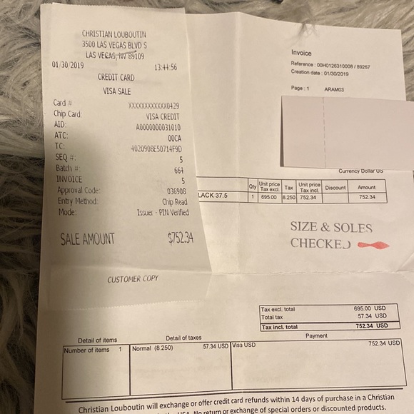 Christian Loboutin Pigalle 85mm 37.5 - Picture 14 of 15